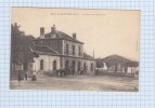 CPA - RILLY La MONTAGNE - La Gare , Vue Extérieure - 1917 - Rilly-la-Montagne