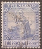 TRINIDAD - 1909 2½d Britannia. Scott 107. Used - Trinité & Tobago (...-1961)