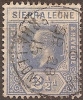 SIERRA LEONE - 1912 2½d King George V. Scott 107. Used - Sierra Leone (...-1960)