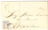 CARTA 1870 ZARAGOZA - Lettres & Documents