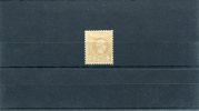 1891-96 Greece- "Small Hermes" 3rd Period (Athenian)- 2 Lepta Pale Chestnut-bistre MH, Perforation 13 1/2 - Unused Stamps