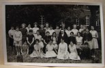 Soignies. A8. Elèves  Du Couvent Des Soeurs Franciscaines, Dans Le Jardin 1953/54 - Soignies