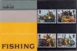 GREAT BRITAIN - GRAN BRETAGNA FOLDER 1981 FISHING FISHERMEN YEAR - PESCA ANNO DEI PESCATORI MNH - Presentation Packs