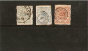 DANEMARK 1864 N 11/et 13   Obliteré Avec Charniere - Used Stamps