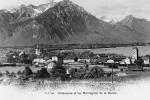 SUISSE - VILLENEUVE Et Les Montagnes De La Savoie - Villeneuve