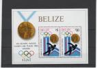 BELIZE  SPORTS J.O HIVER   BLOC N° YVERT 26  Neuf - Belice (1973-...)