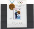 BELIZE  SPORTS J.O HIVER   BLOC N° YVERT   Neuf - Belice (1973-...)