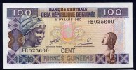 GUINEA (République De Guinée )  : 100 Francs -  1998 - FDS - Guinea