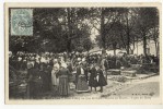 SAINT AIGNAN Sur CHER. - Place Valmy Un Jour De Foire - Marché Au Beurre . Superbe Cliché - Saint Aignan