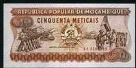 MOZAMBICO : Banconota 50  Meticais - P129 - UNC - Moçambique