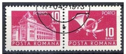 Rumania 1970 Scott J129 Sellos º Oficina De Correos Y Corneta Post Horn Porto 10bani Posta Romana Romania Stamps Timbre - Neufs