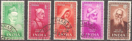 INDIA..1952..Michel # 221-226...used. - Used Stamps