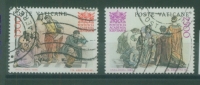 VATICANO PAPA WOJTYLA 1986 ACCADEMIA DELLE SCIENZE 800/801 USATI - Used Stamps