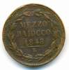 VATICAN , 1/2 BAIOCCO 1848 B (BOLOGNA ) , PIUS IX - Vatican