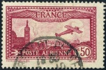 Poste Aérienne N° 5  Avion Survollant Marseille  Oblitéré 358 1930 + - 1927-1959 Oblitérés