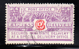 New Zealand Used Scott #E1 6p Special Delivery - Express Delivery Stamps