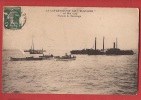 X0790 La Catastrophe Du Pluviôse,Calais 26 Mai 1910,Travaux De Sauvetage,traces D'usure.Cachet 1910 Vers Romanel Suisse. - Submarines