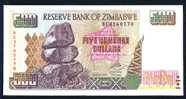 ZIMBABWE :  500 Dollars  - 2004 - UNC - Simbabwe