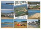 56 - GUIDEL - L´estuaire De La Lai^ta, Port De Plaisance Et Plages. Multi-vues. - Guidel