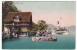 SWITZERLAND - Treib-Seelisberg. Year 1910, Passenger Ship Travel, No Stamps - Berg