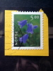 Norway - 1997 - Mi.nr.1233 - Used - Native Plants - Harebell - Definitives - On Paper - Used Stamps