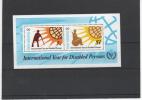 BAHAMAS HANDICAPFAUNE FLORE   BLOC N° YVERT .31 - Bahamas (1973-...)