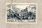MAROC : Vallée De Todrat - Patrimoine - Paysage - Used Stamps