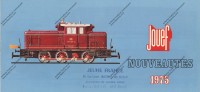 Catalogue JOUEF Nouveautés 1975 (train Miniature Modelisme Model Railways Catalogo Treni )  12 Pages - Français