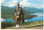 UNITED KINGDOM-SCOTLAND-A SCOTTISH PIPER ABOVE LOCH GARRY, IN INVERNESS-SHIRE; UNCIRCULATED - Inverness-shire