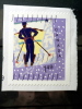 Canada - 2006 - Mi.nr.2373 - Used - Christmas - Old Christmas Card Designs - Skier - Self-adhesive - On Paper - Oblitérés