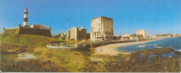 BRASIL-SALVADOR,BAHIA-PRA IA  DA BARRA,CORN FAROL-HARBOR'SBEACH AND LIGHTHOUSE-UNCIRCULATED 20 X 8.5 Cm - Salvador De Bahia