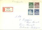 1966 Freimarken Brandenburger Tor Mi 286-87;89 / Sc 9N251-52;54 / YT 257-58;60 Brief/lettre/letter - Briefe U. Dokumente