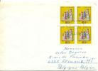 1969 Weihnachten VB Mi 352 / Sc 9NB69 /YT 327 Brief/lettre/letter - Cartas & Documentos