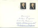 1970 Theodor Fontane Michel 353 / Scott 9N282 / YT 328 Brief/lettre/letter - Brieven En Documenten