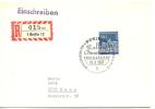 1966 Freimarken Brandenburger Tor Mi 290 / Sc 9N255 / YT 261 Brief/lettre/letter - Lettres & Documents