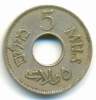 PALESTINE , 5 MILS 1927 , UNCLEANED COIN - Israël