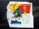 Canada - 2003 - Mi.nr.2158 - Used - Christmas - Gift Packages - Self-adhesive - On Paper - Used Stamps