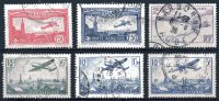 France  Frankreich Luftpost Y&T PA 5° - PA 9°, PA 12° - 1927-1959 Oblitérés