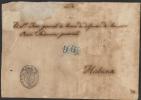 M)SPAIN (ISLAS CANARIAS) TO HAVANA, CIRCA 1830, CARTA PREFILATELICA DE LAS ISLAS CANARIAS A LA ISLA DE CUBA, REGENCIA DE - ...-1850 Préphilatélie