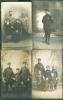 Lot 4 Cpa Photo , Poilus Et Leur Famille , Lh85 - Guerra 1914-18