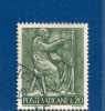 Lotto Di N. 2  FRANCOBOLLI   Usati  -  POSTE  VATICANE  Da Lire  20   / ITALIA Da Lire 90. - Sonstige & Ohne Zuordnung