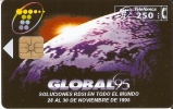 TARJETA DE ESPAÑA DE UN PLANETA (PLANET) GLOBAL'95 - Sterrenkunde