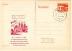 Amtliche Privatganzsache Oschatz Briefmarkenausstellung - Postkarten - Gebraucht