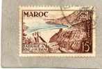 MAROC :  Barrage De Bine El Ouidane-  Paysage - Eau - Agriculture - Used Stamps