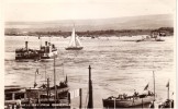 REAL PHOTOGRAPHIC POSTCARD SHELL BAY FROM SANDBANKS - DORSET - Andere & Zonder Classificatie