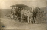 ATTELAGE D'EXCURSION Carte Photo Puy De Dome ? Auvergne ? Gros Plan - Spannen