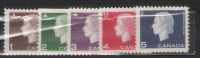 1962/63 - N. 328/32** (CATALOGO YVERT & TELLIER) - Nuovi