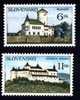 Slovakia 1998 Mi 306-7 ** Slovak Castles - Ungebraucht