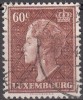 Luxembourg 1948 Michel 447 O Cote (2008) 0.20 Euro Grande-Duchesse Charlotte Cachet Rond - Oblitérés