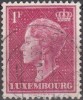 Luxembourg 1948 Michel 449 O Cote (2008) 0.20 Euro Grande-Duchesse Charlotte Cachet Rond - Usati